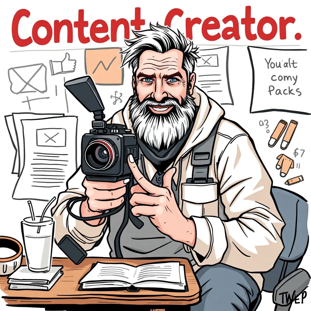 Der Content Creator erhält mehr Fans mit AI -gesichtslosen Videos.