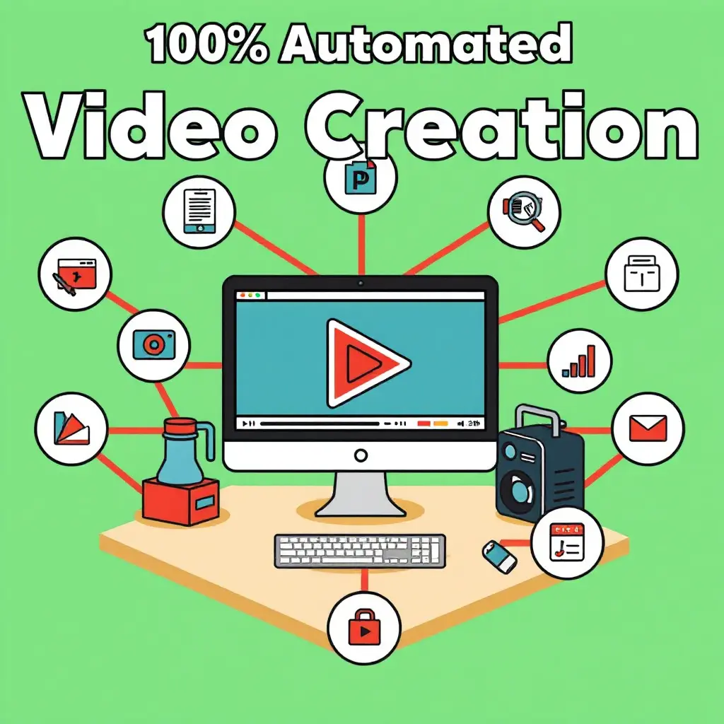 Faceless Video Generator menyediakan proses produksi video yang sepenuhnya otomatis.