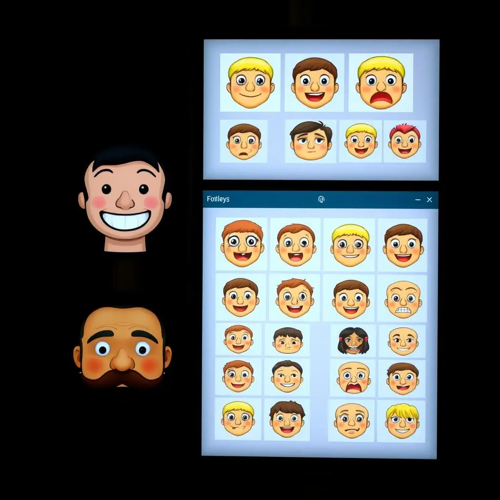 The large emoticon library of AI Facial Expression Changer,including toothy smile, beeping mouth and so on,support change facial expression to adjust mood.