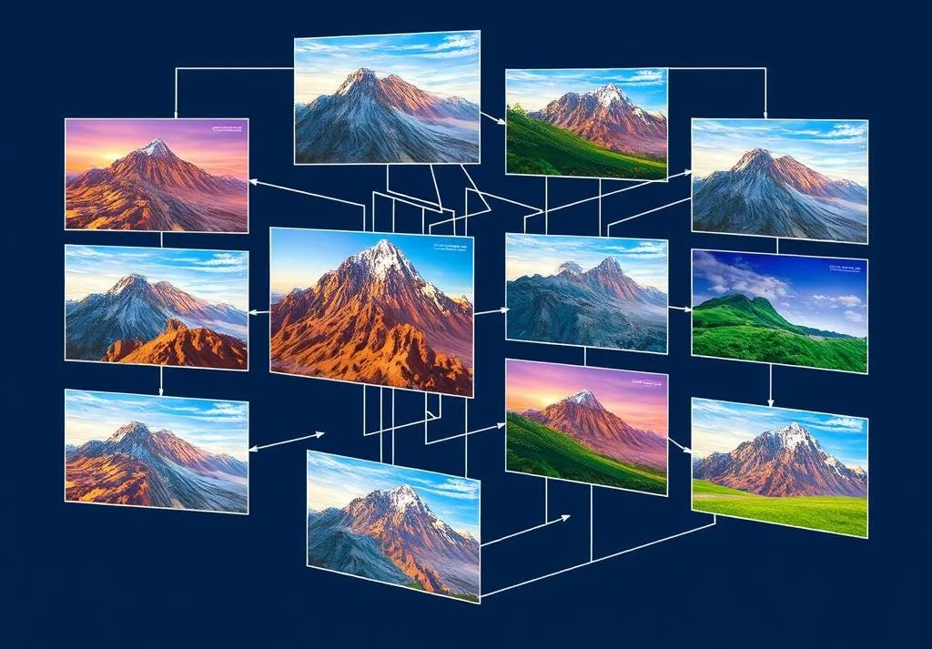 AI art generator from text can generate diverse picture at once.