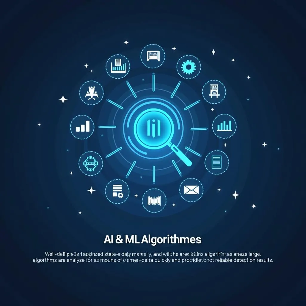 AI-genererade videodetektor Analysera datadiagram med kraftfull analytisk, som visar verktygets förmåga att hantera enorma mängder data.