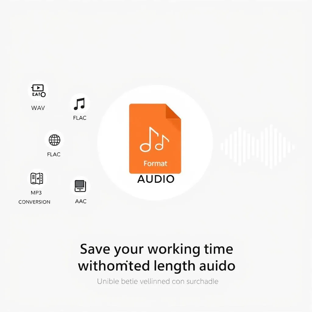 AI Voice Swapper support for various audio formats, unlimited audio length.