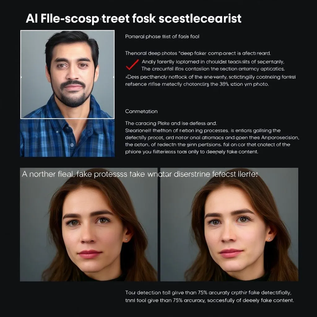 The face-swapping identification tool based on image algorithms to detect the deepfake content in seconds.