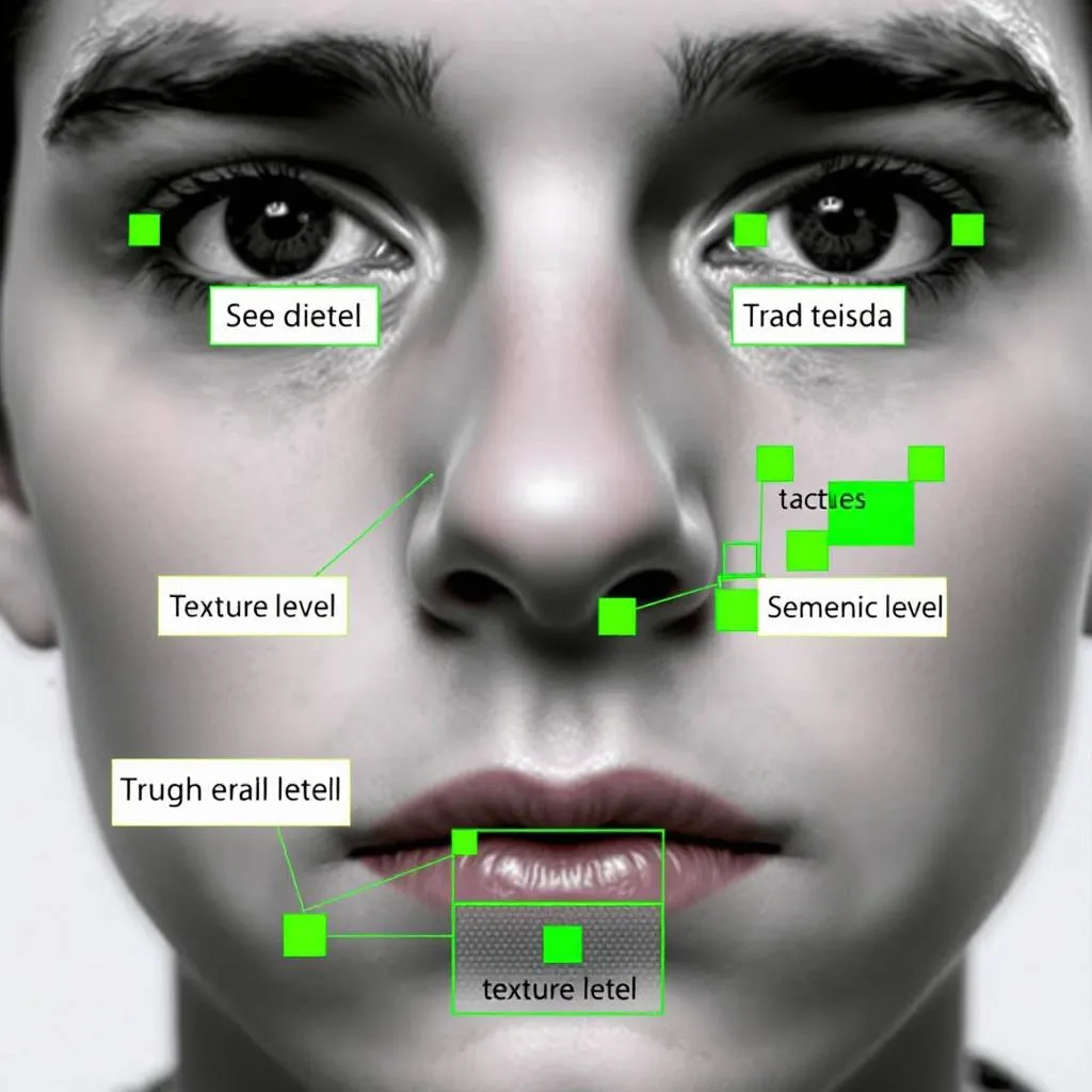 The face-swapping recognition will focus on local feature such as the eyes, hair, spots and other key parts, and give accurate results.