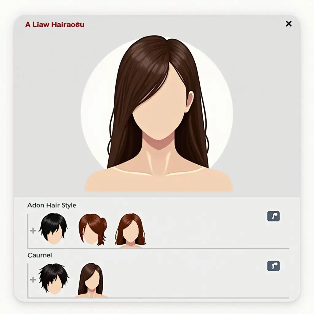 The AI hair swapper support free change of hair color.