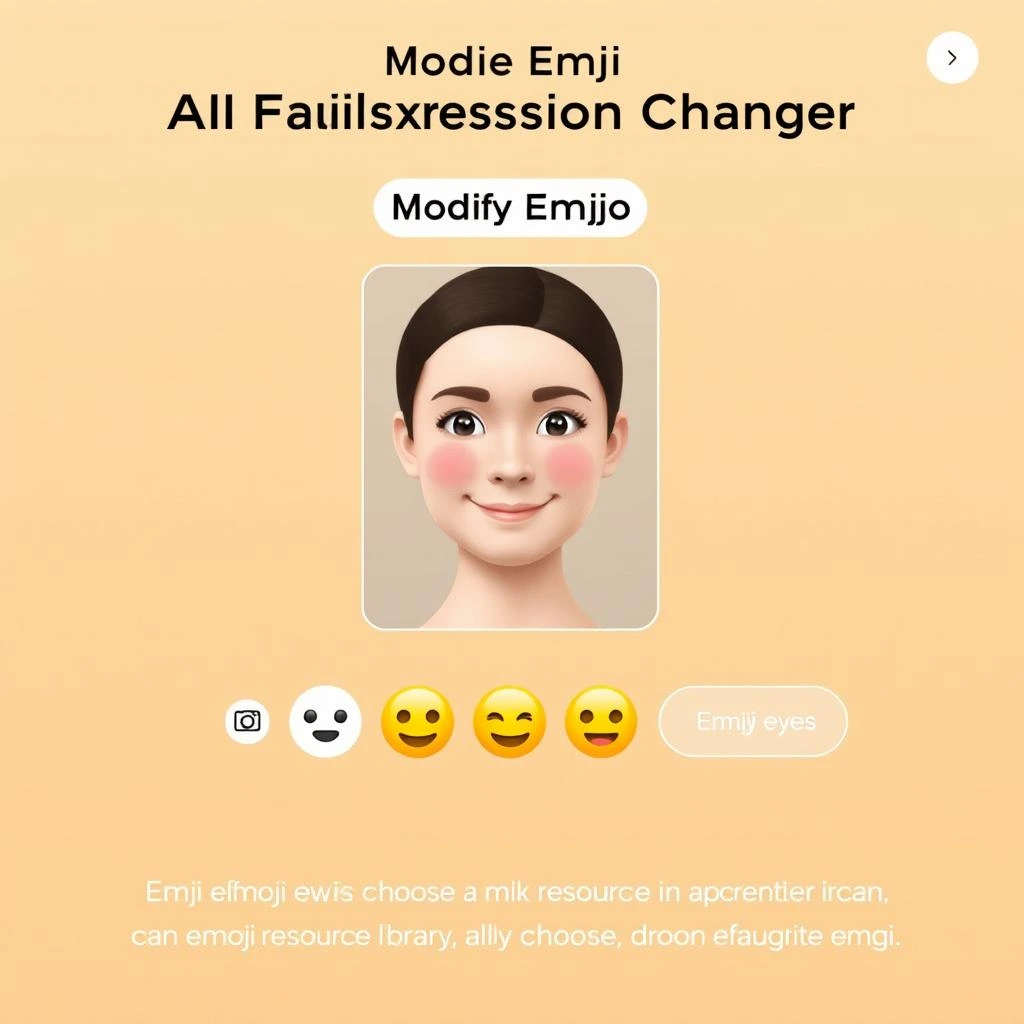 AI Facial Expression Changer menampilkan banyak opsi untuk mengedit ekspresi, membantu pengguna untuk mengubah ekspresi mereka.