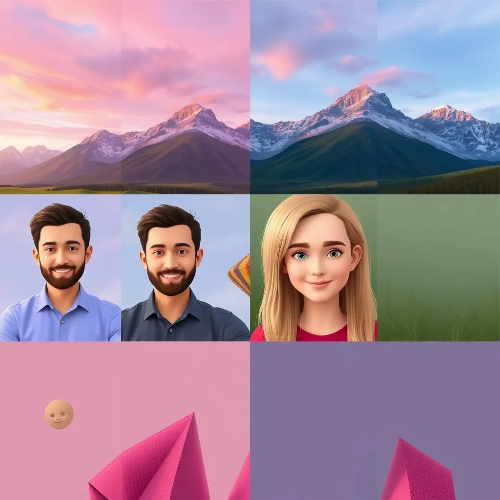 The AI avatar generator can  handle avatars and other types of images, such as landscapes, product images.