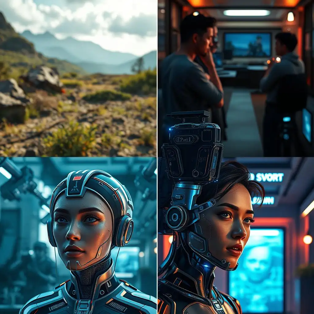 Various scenes,such as dynamic lighting conditions, outdoor environment and indoor studio,showing this tool can swap face in different scenes.