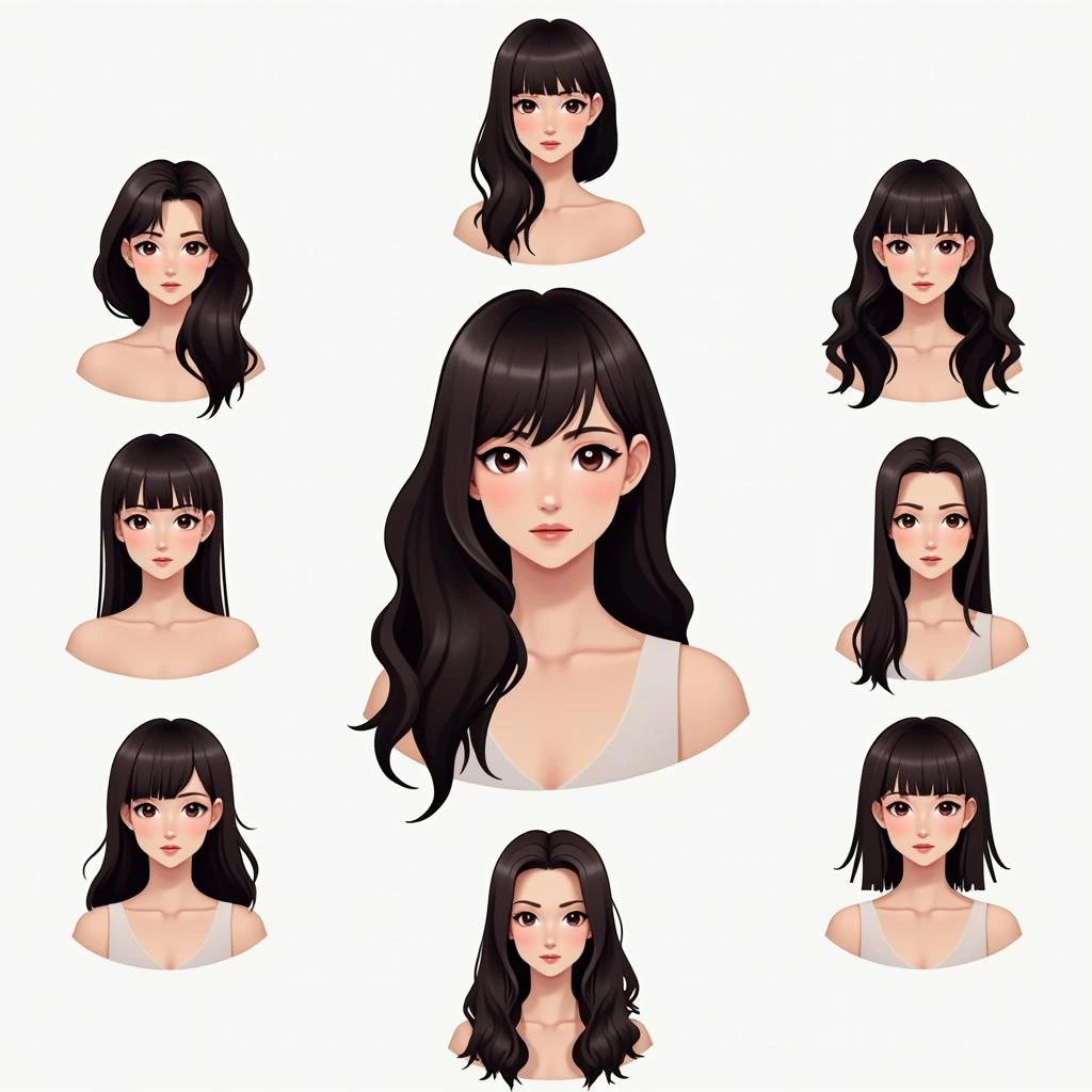 The deep learning algorithms ofSwapFaces AI can implement a variety of hair swapping effects, including adding bangs, extensions and volume.