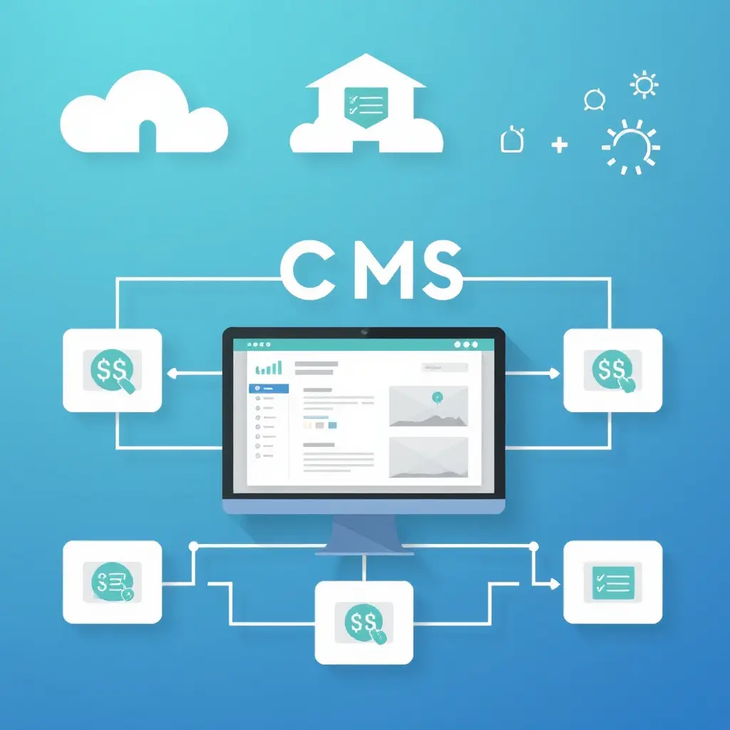 El editor de miniaturas promueve el sistema de gestión CMS escalado.