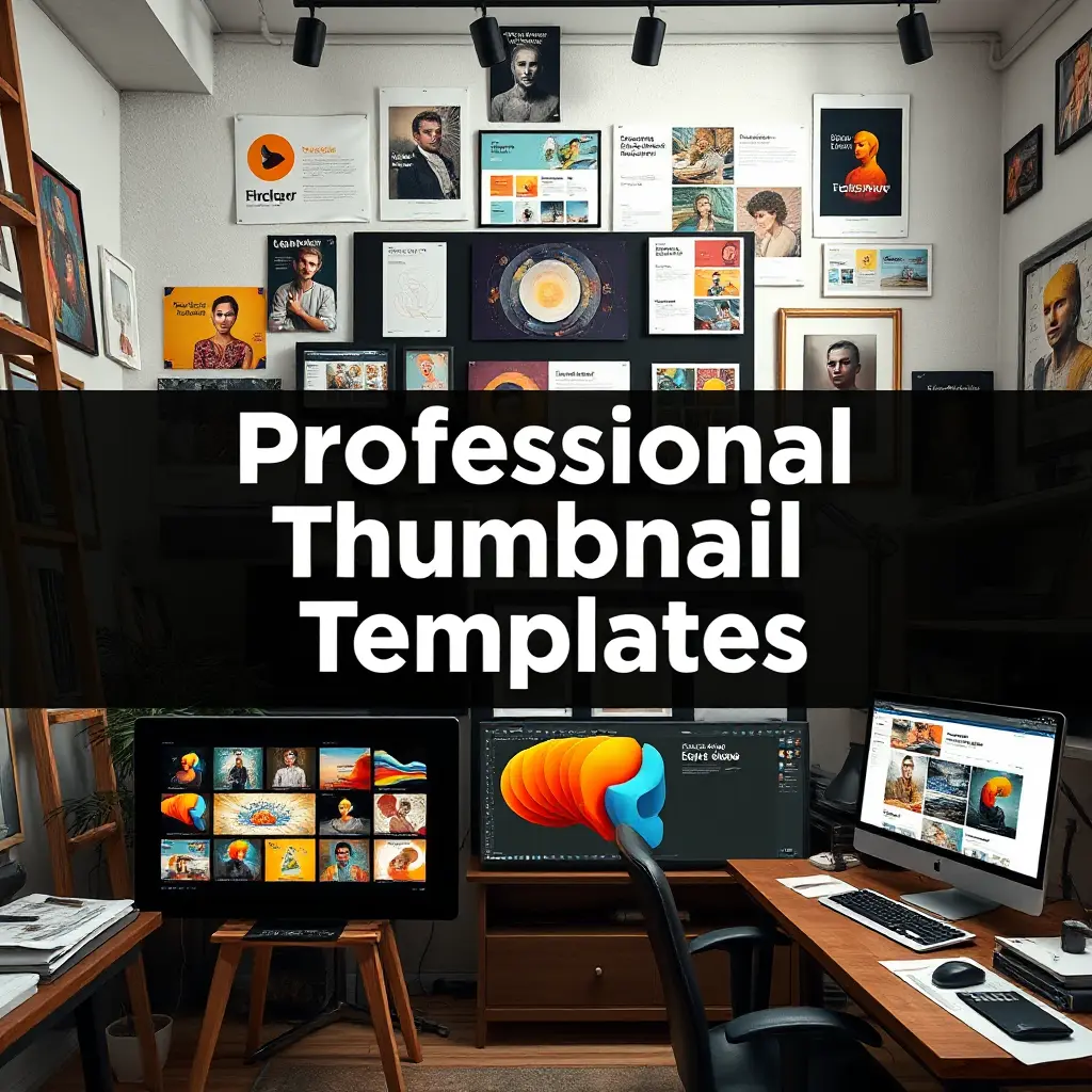 Pembuat thumbnail gratis membantu Anda merancang thumbnail dengan memberikan templat thumbnail profesional.