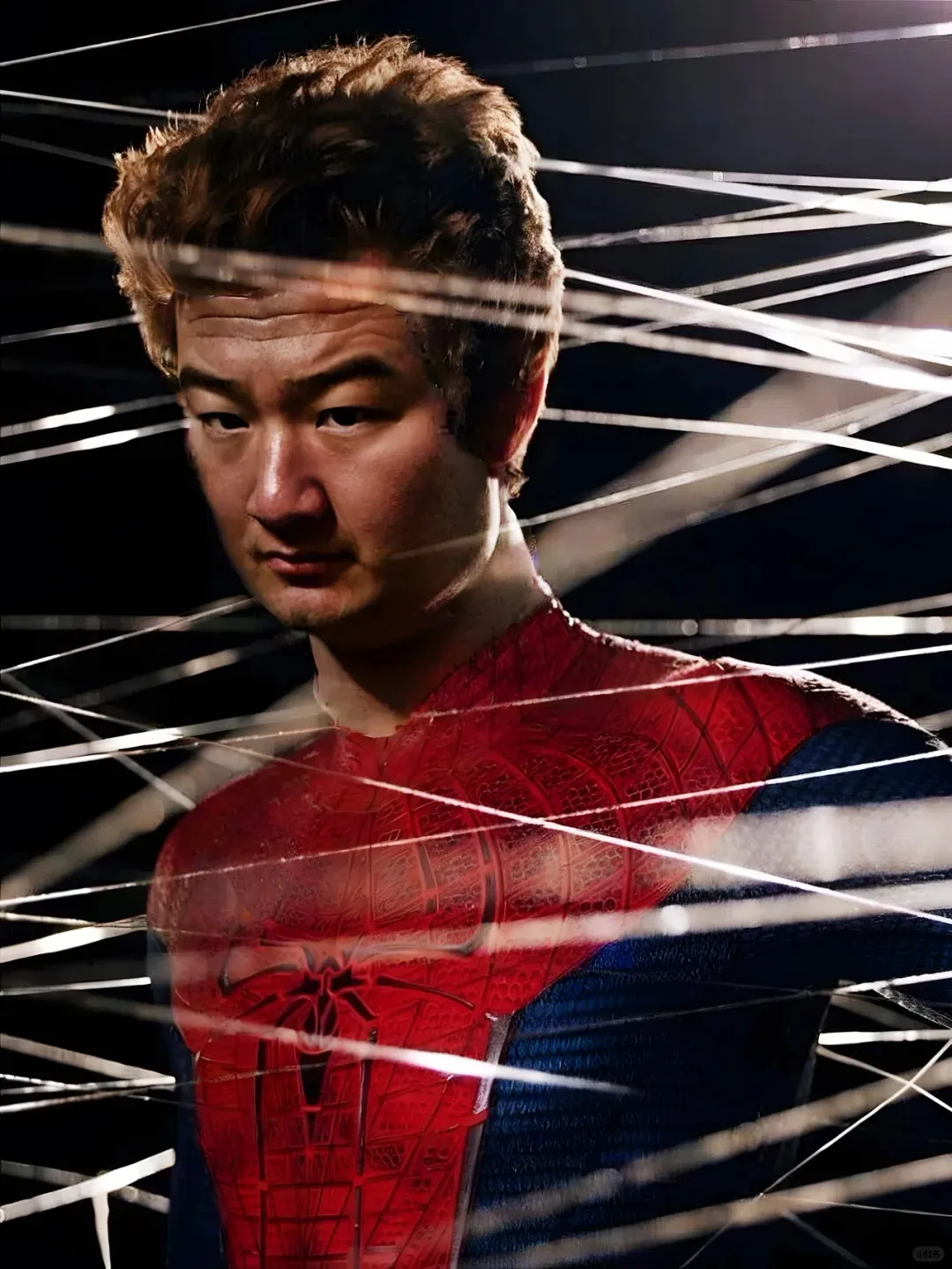 a mam reface himself into spiderman in youtube video